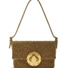 Hot Maliparmi BOLSO PEQUEÑO AL HOMBRO LUCKY BEADS EMBROIDERY Oro