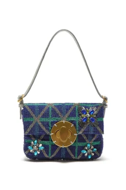 Hot Maliparmi BOLSO PEQUEÑO AL HOMBRO MAGNOLIA & STONES Azul