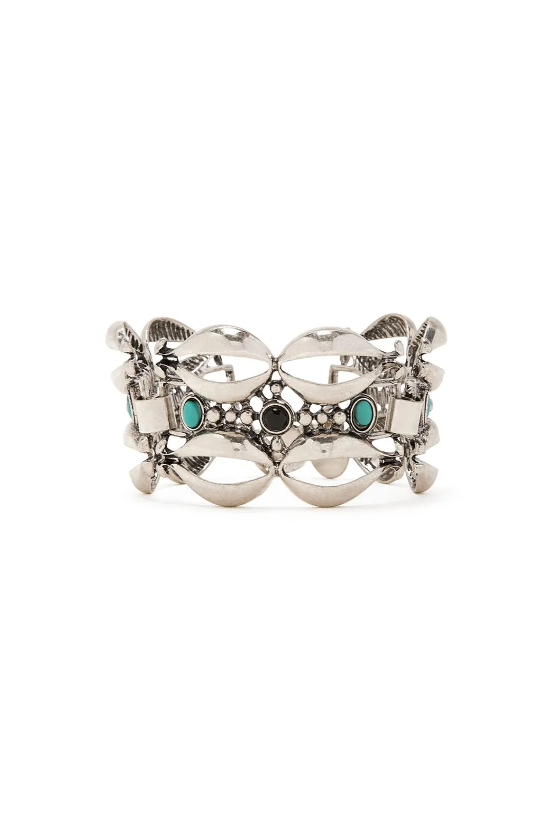 Fashion Maliparmi BRAZALETE BIJOUX BUCKLE Plateado