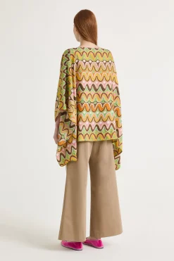 Clearance Maliparmi CAMISA COLLECTION PRINT Naranja