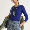 Fashion Maliparmi CAMISETA SOFT JERSEY Azul ultramar