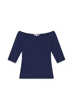 New Maliparmi CAMISETA SOFT JERSEY Azul noche