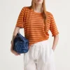 Hot Maliparmi CAMISETA SUMMER LINEN Naranja
