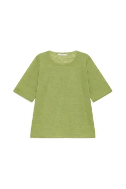Sale Maliparmi CAMISETA SUMMER LINEN Verde