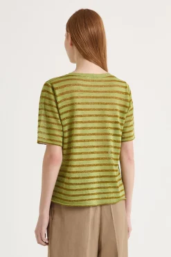 Best Maliparmi CAMISETA SUMMER LINEN Verde