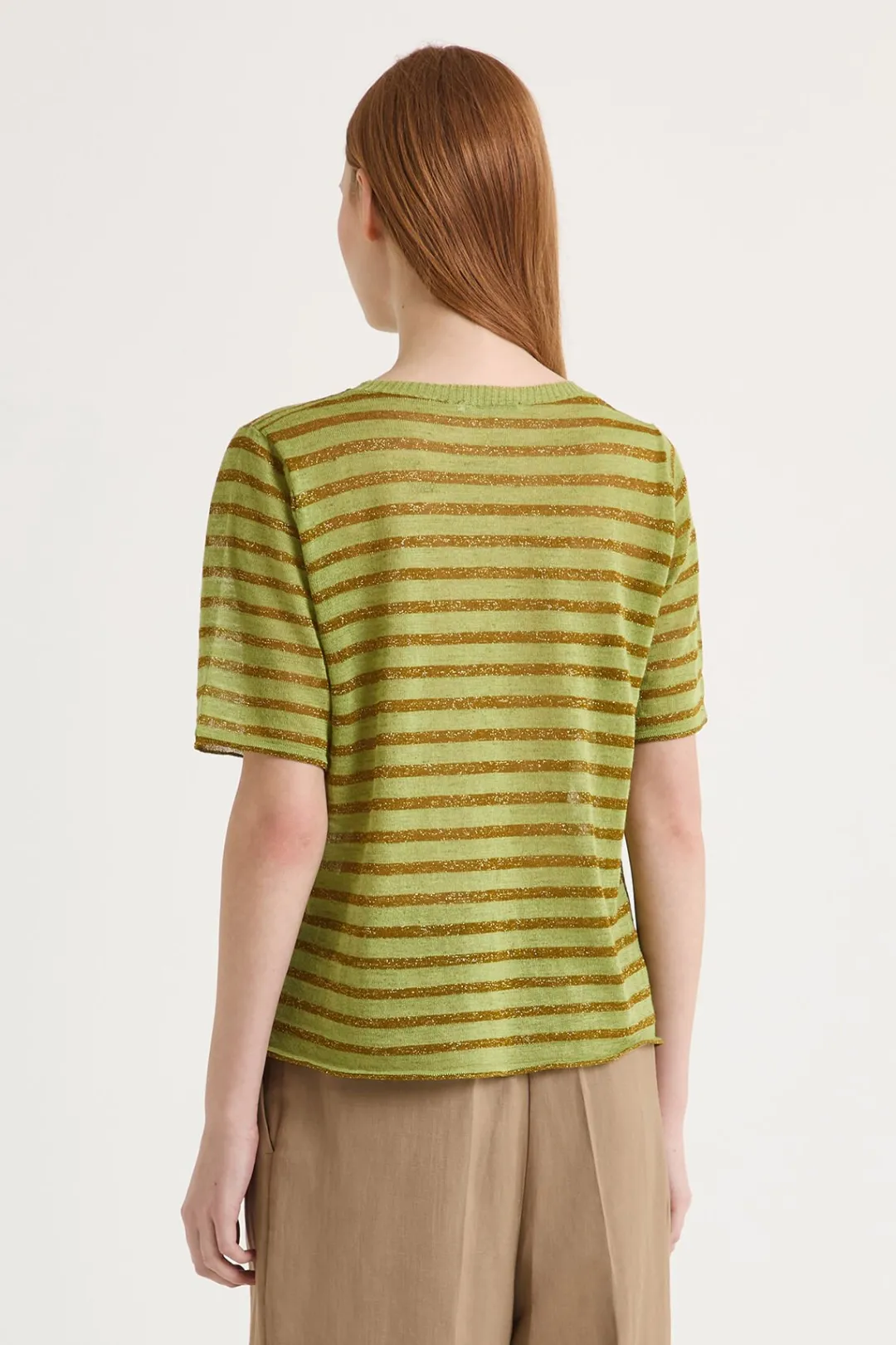 Best Maliparmi CAMISETA SUMMER LINEN Verde