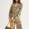 Sale Maliparmi CHAQUETA ARABESQUE PRINT Amarillo