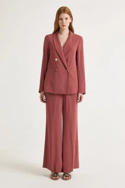New Maliparmi CHAQUETA ENVERS CADY Rojo Cedro