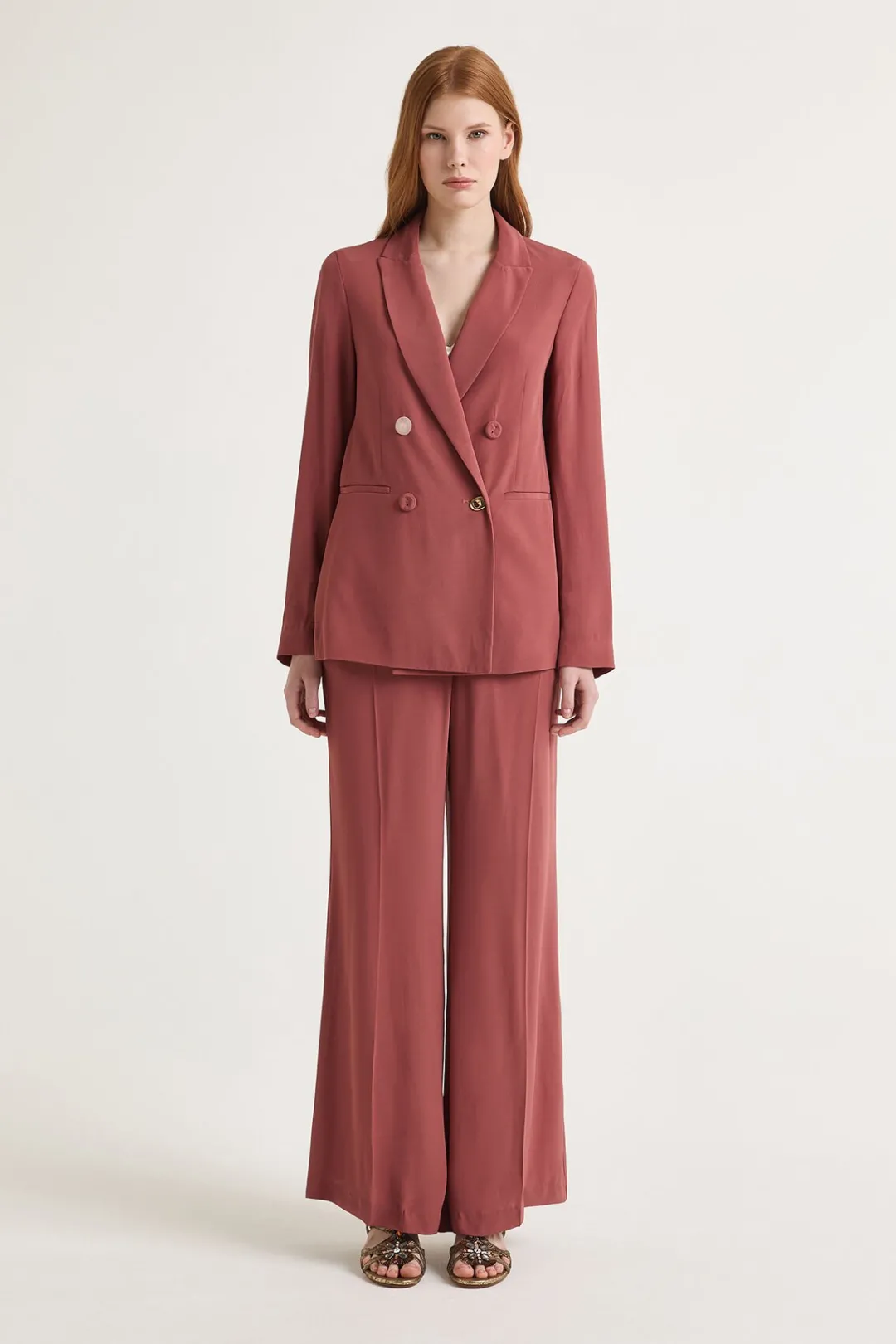 New Maliparmi CHAQUETA ENVERS CADY Rojo Cedro