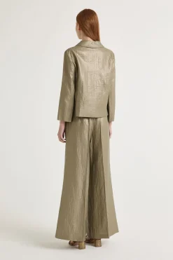 New Maliparmi CHAQUETA EXCLUSIVE LINEN Oro