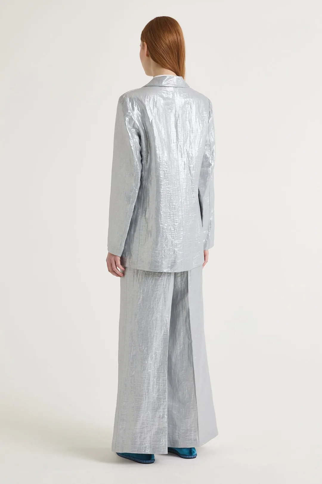 Outlet Maliparmi CHAQUETA EXCLUSIVE LINEN Plateado