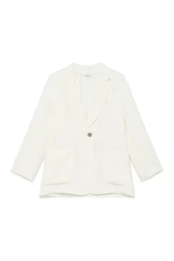 Clearance Maliparmi CHAQUETA MAGNOLIA LINEN Blanco