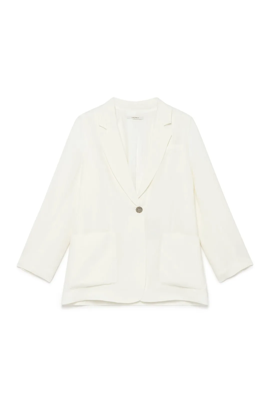 Clearance Maliparmi CHAQUETA MAGNOLIA LINEN Blanco