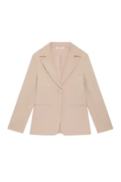 Outlet Maliparmi CHAQUETA MILANO STITCHING Crema café