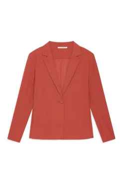 Hot Maliparmi CHAQUETA SOFT JERSEY Cuero