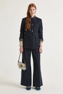 Hot Maliparmi CHAQUETA SPRING DENIM Azul noche