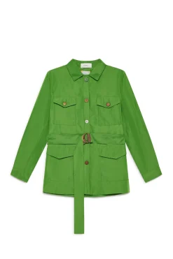 Online Maliparmi CHAQUETÓN MIMOSA NYLON Verde césped
