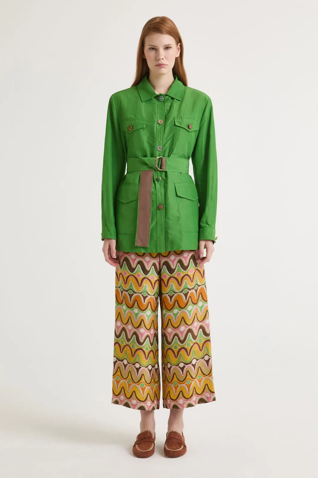 Online Maliparmi CHAQUETÓN MIMOSA NYLON Verde césped