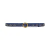 Discount Maliparmi CINTURÓN LEATHER & BEADS Azul