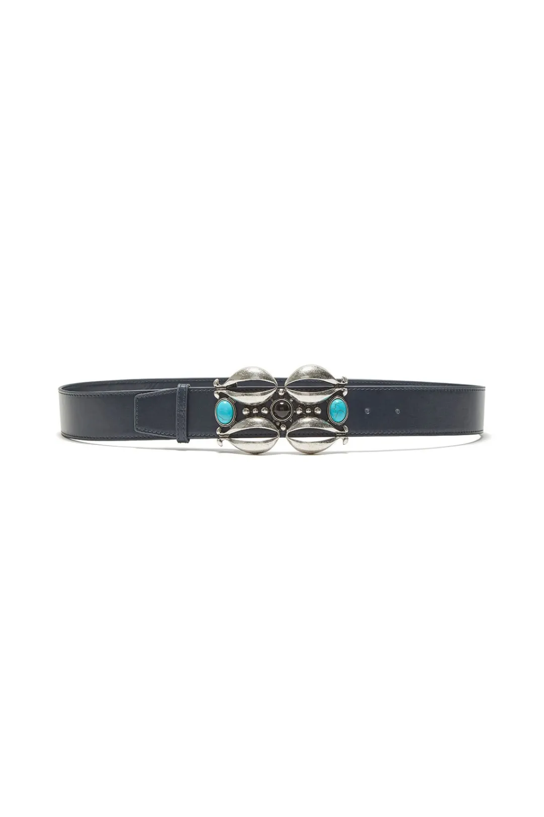 Discount Maliparmi CINTURÓN PRECIOUS BUCKLE Azul