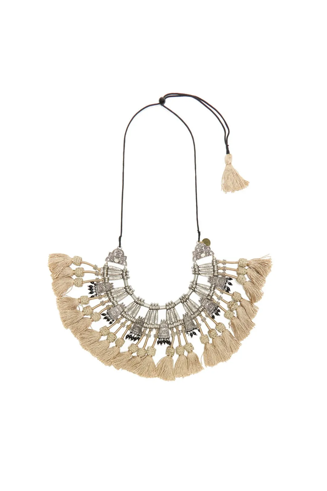 Discount Maliparmi COLLAR ETHNIC METAL Plateado