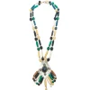 Fashion Maliparmi COLLAR MULTIRESIN & BRASS Azul