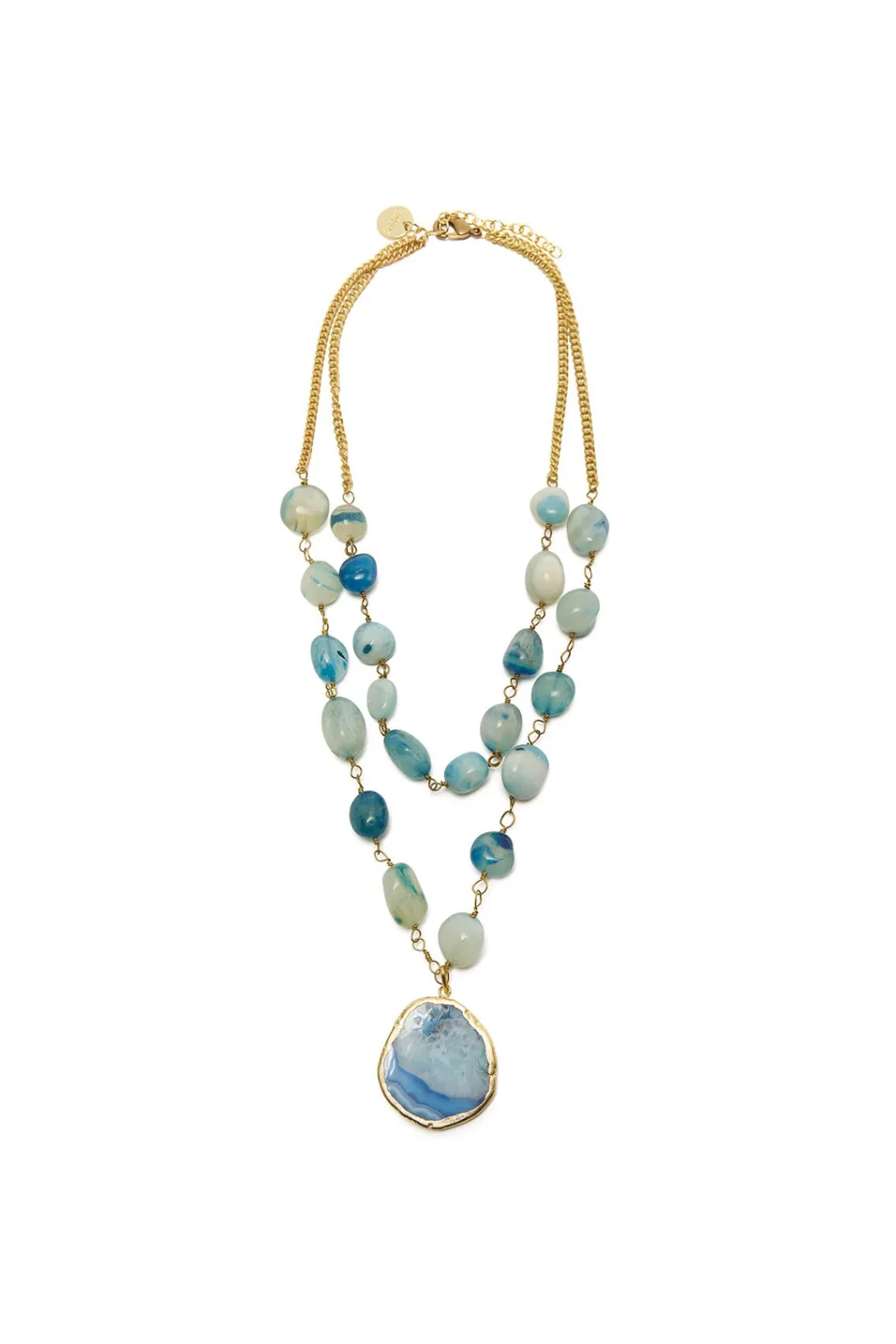 Hot Maliparmi COLLAR STONE CHAIN Azul