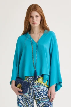 New Maliparmi COLLAR STONES & CHAIN Azul