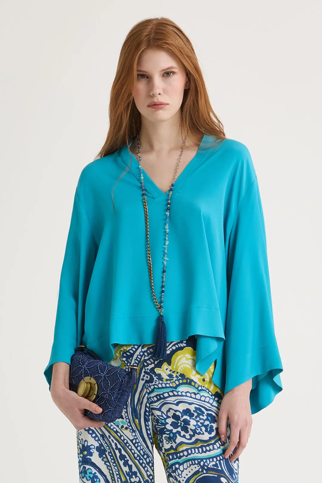 New Maliparmi COLLAR STONES & CHAIN Azul