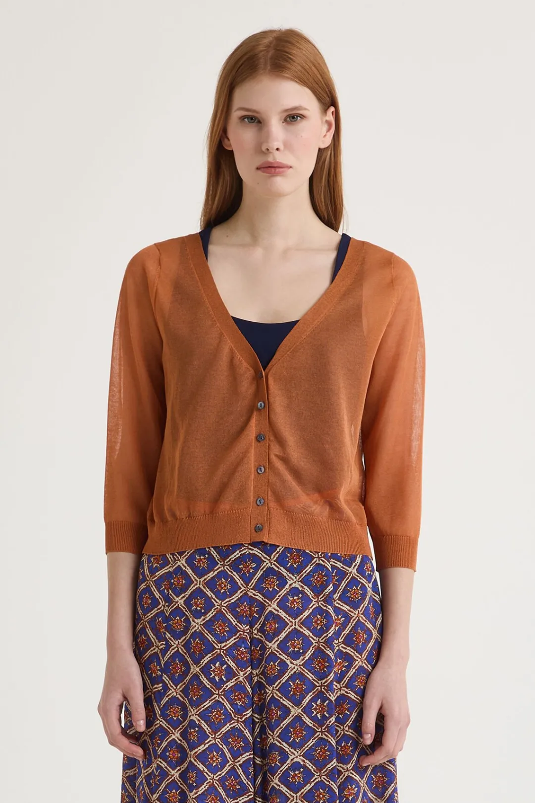 Sale Maliparmi CÁRDIGAN TULLE Ámbar