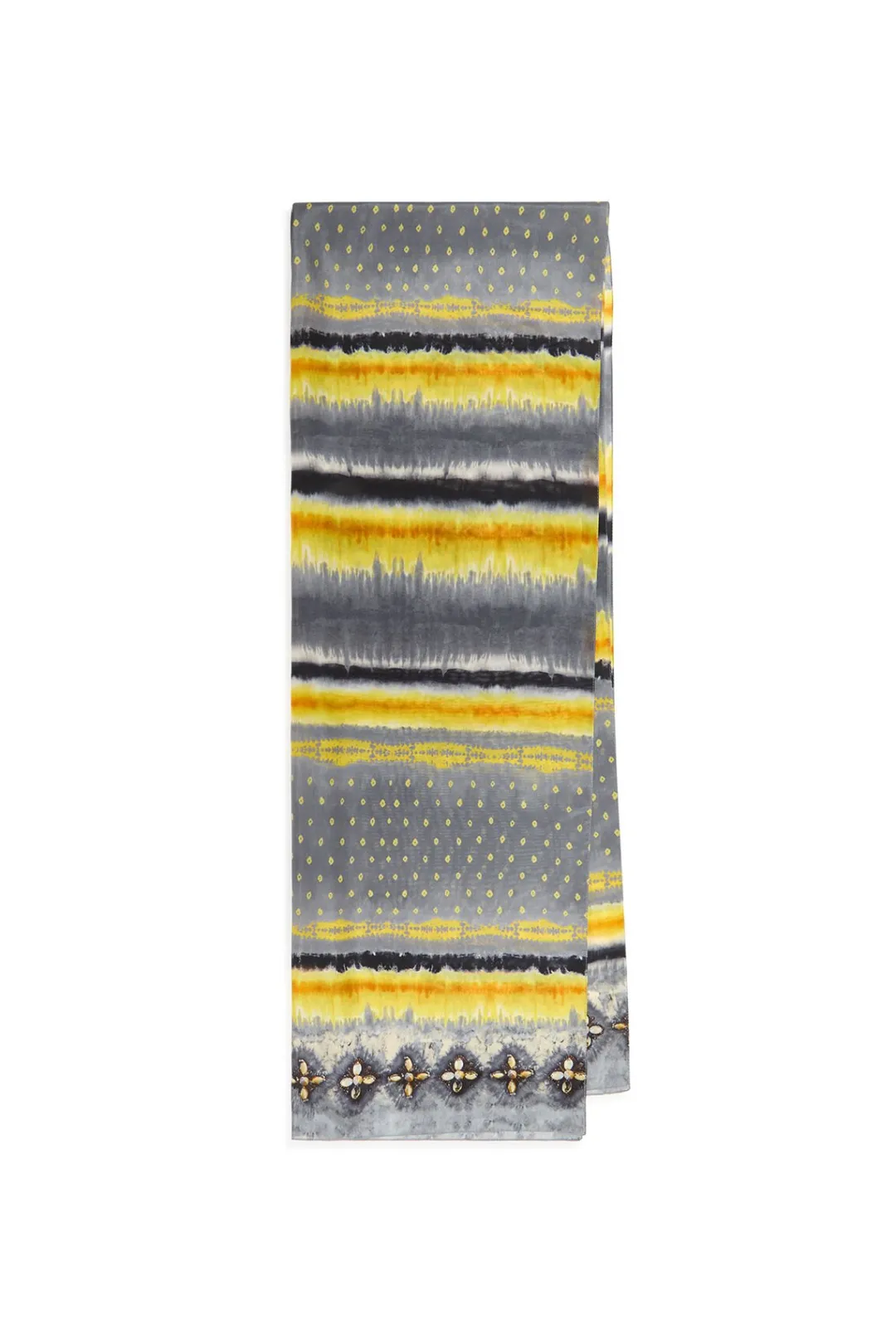 Clearance Maliparmi ESTOLA 70X200 COLLECTION PRINT Gris