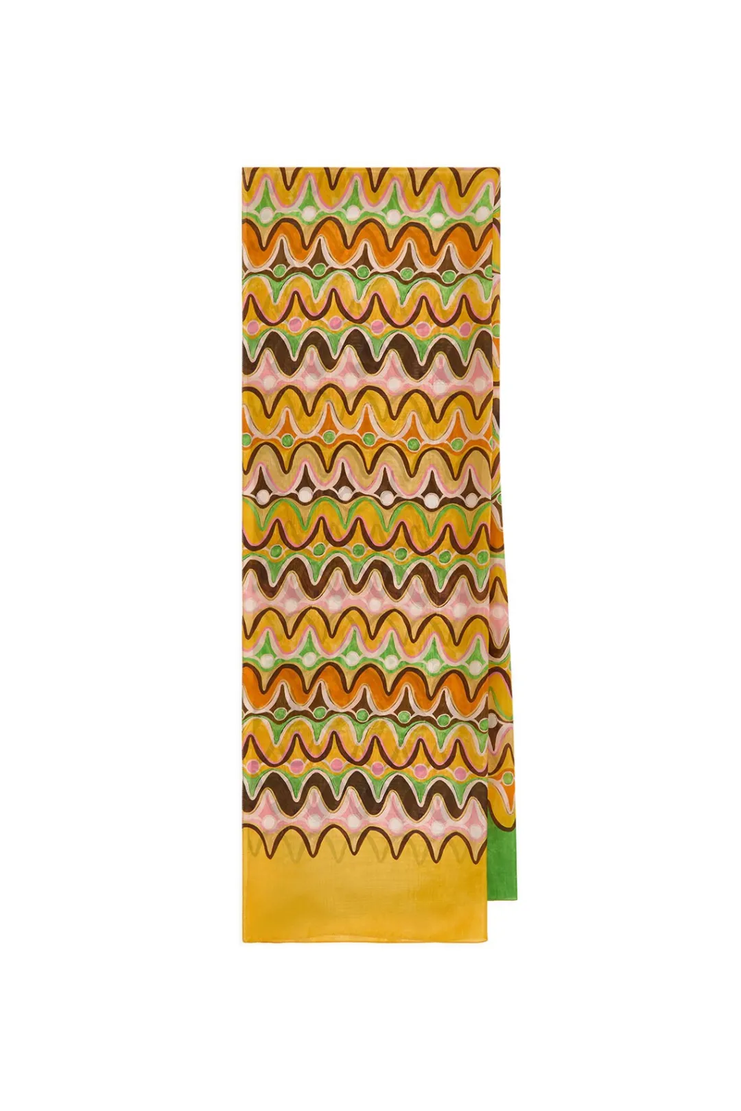 Discount Maliparmi ESTOLA 70X200 COLLECTION PRINT Naranja