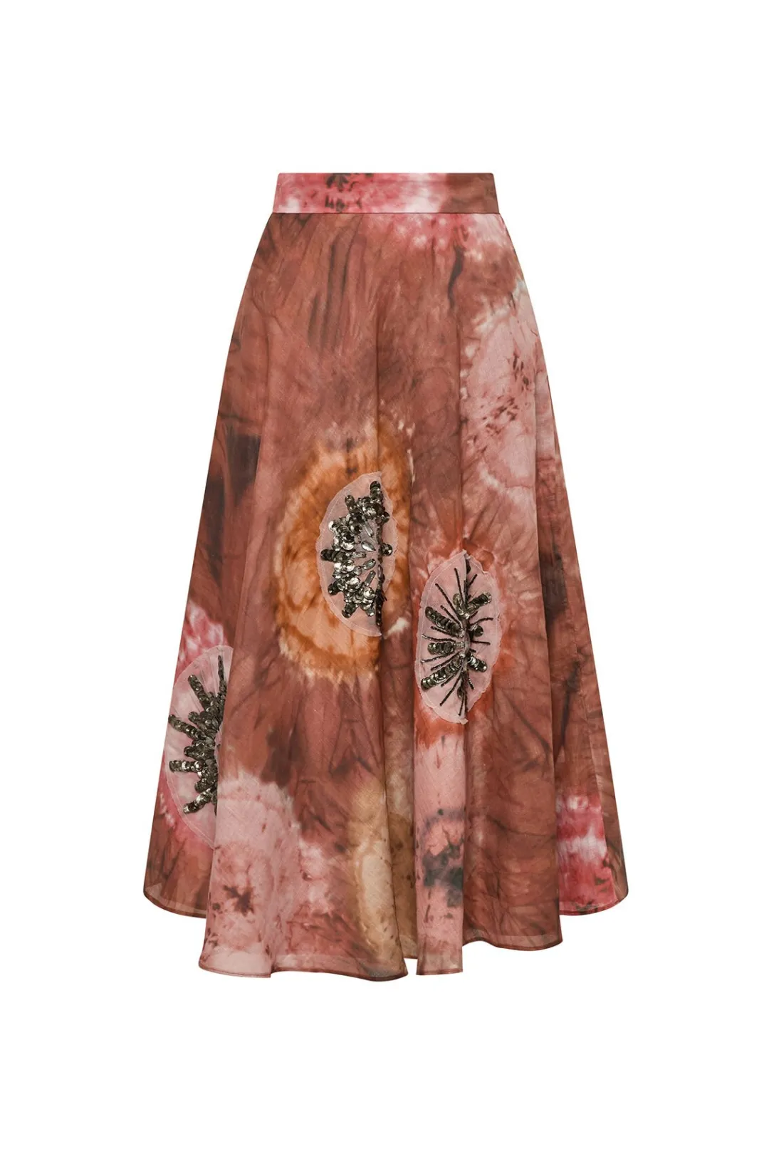 New Maliparmi FALDA BLOOMING SHIBORI Rosa