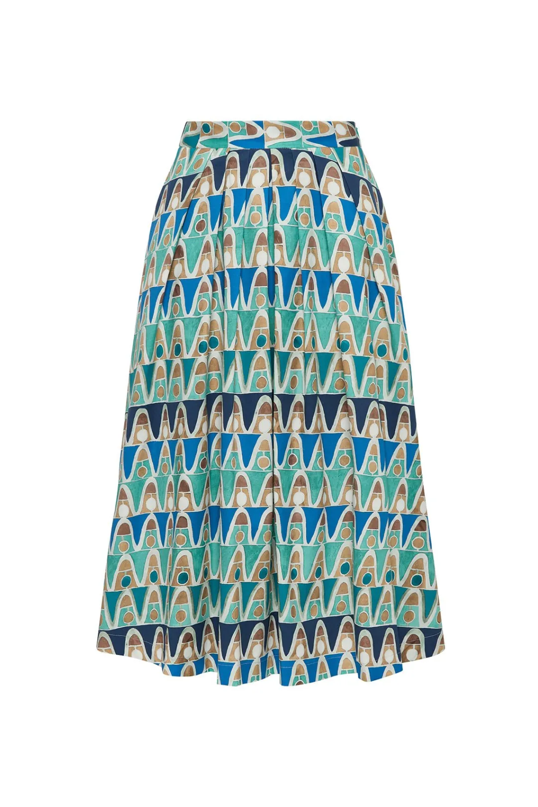 Online Maliparmi FALDA GEOMETRIC MIMOSA Azul