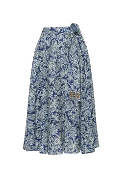 New Maliparmi FALDA MAGICAL FLOWER Azul