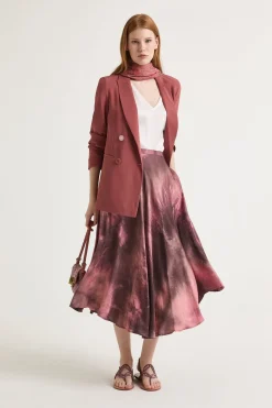 Hot Maliparmi FALDA PRECIOUS SHADOWS Rosa
