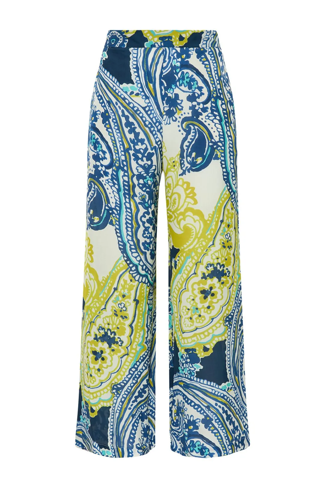 Sale Maliparmi PANTALÓN ARABESQUE PRINT Azul