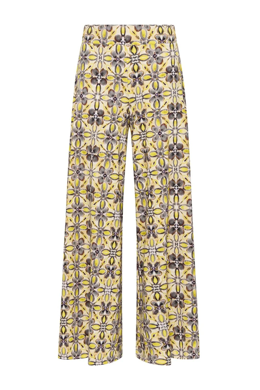 Fashion Maliparmi PANTALÓN CALEIDO FLOWER Gris