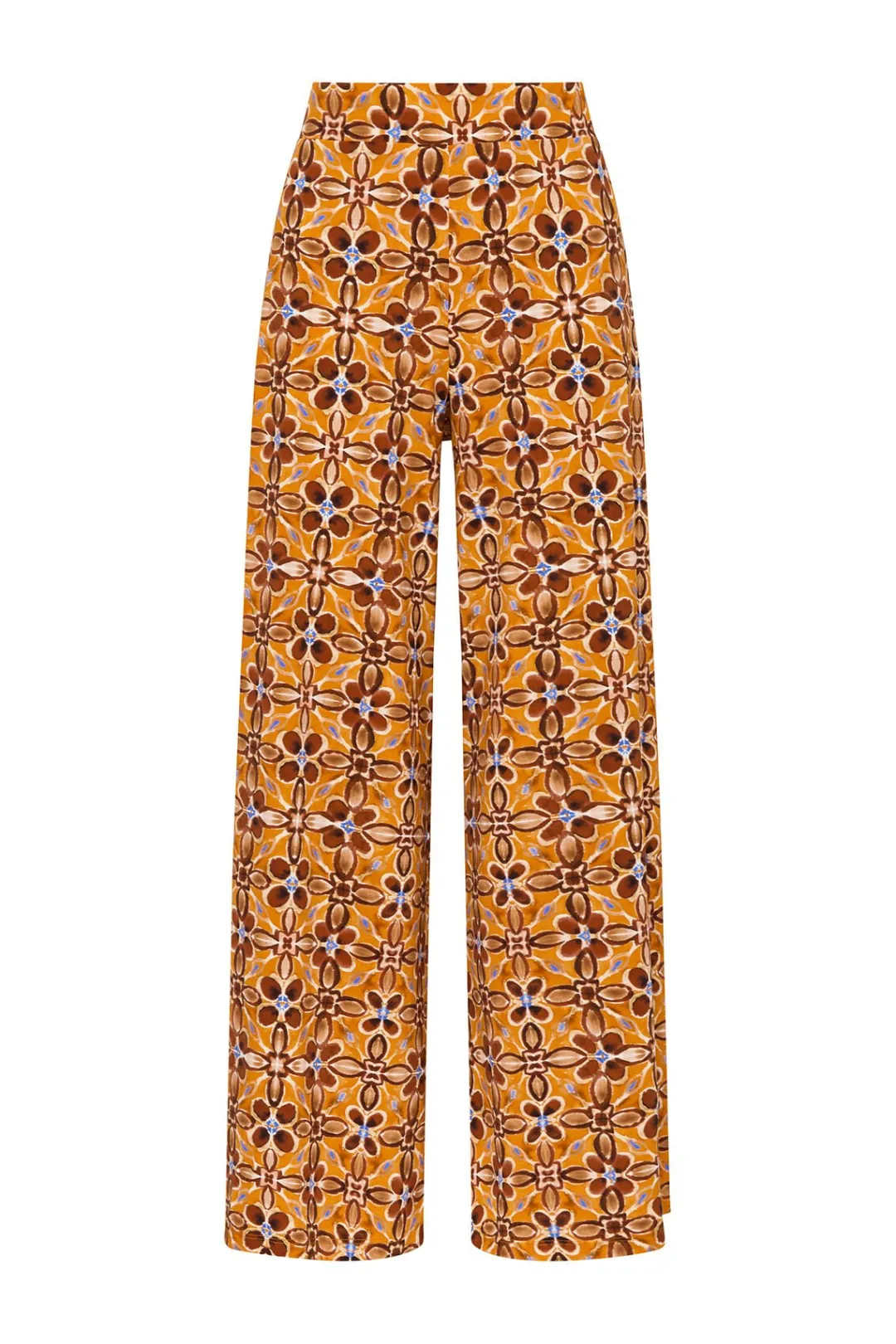 Outlet Maliparmi PANTALÓN CALEIDO FLOWER Naranja