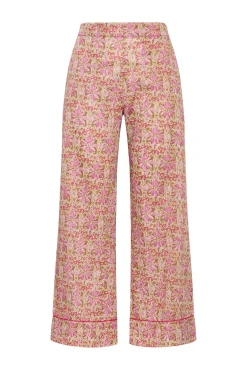 Fashion Maliparmi PANTALÓN FLOWER BATIK Rosa