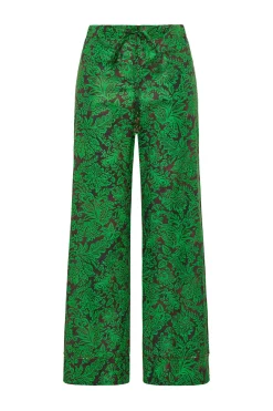 New Maliparmi PANTALÓN MAGICAL FLOWER Marrón