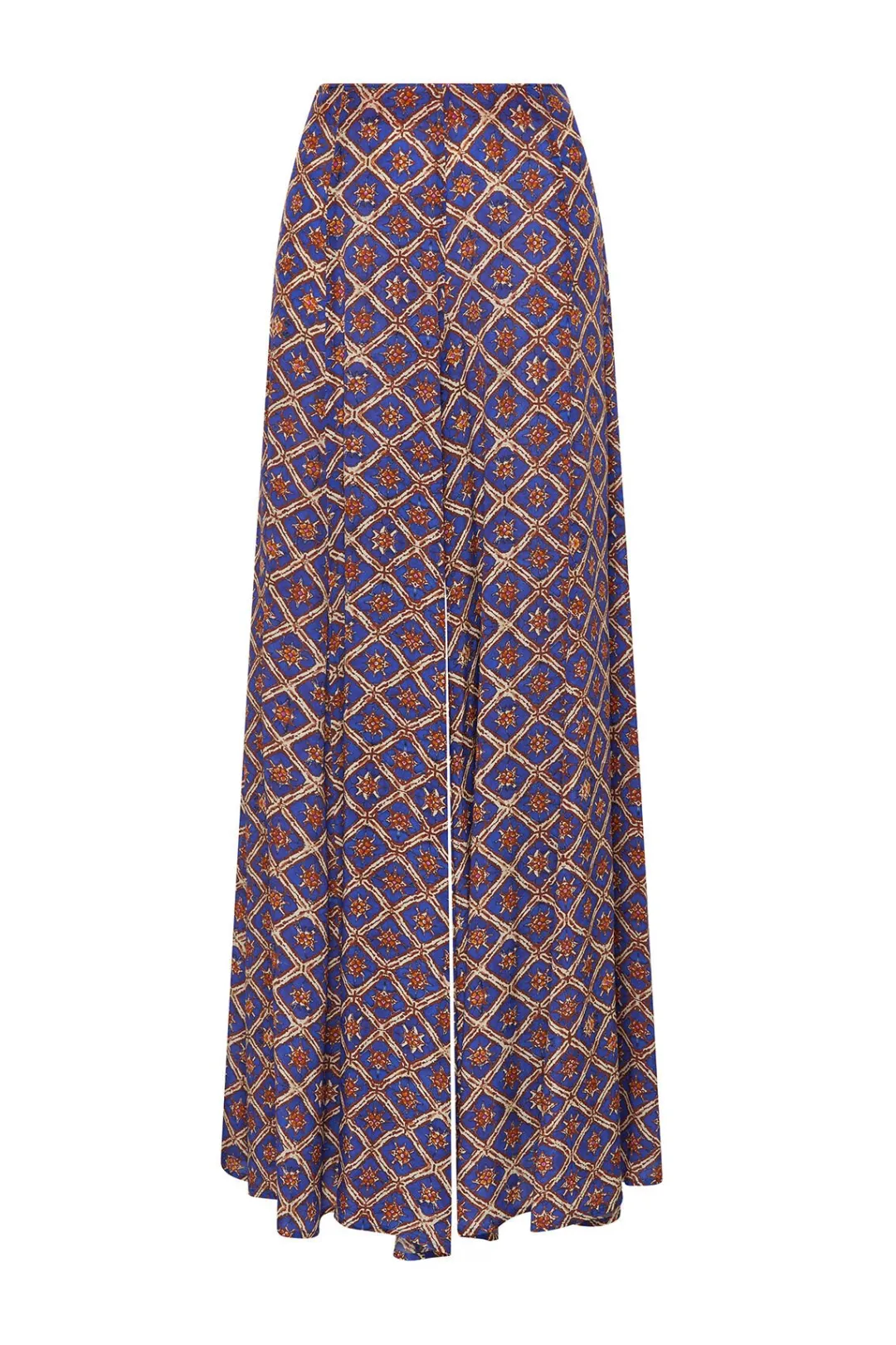 Clearance Maliparmi PANTALÓN MAGNOLIA BATIK Azul