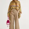 New Maliparmi PANTALÓN SARTORIAL GABARDINE Crema café