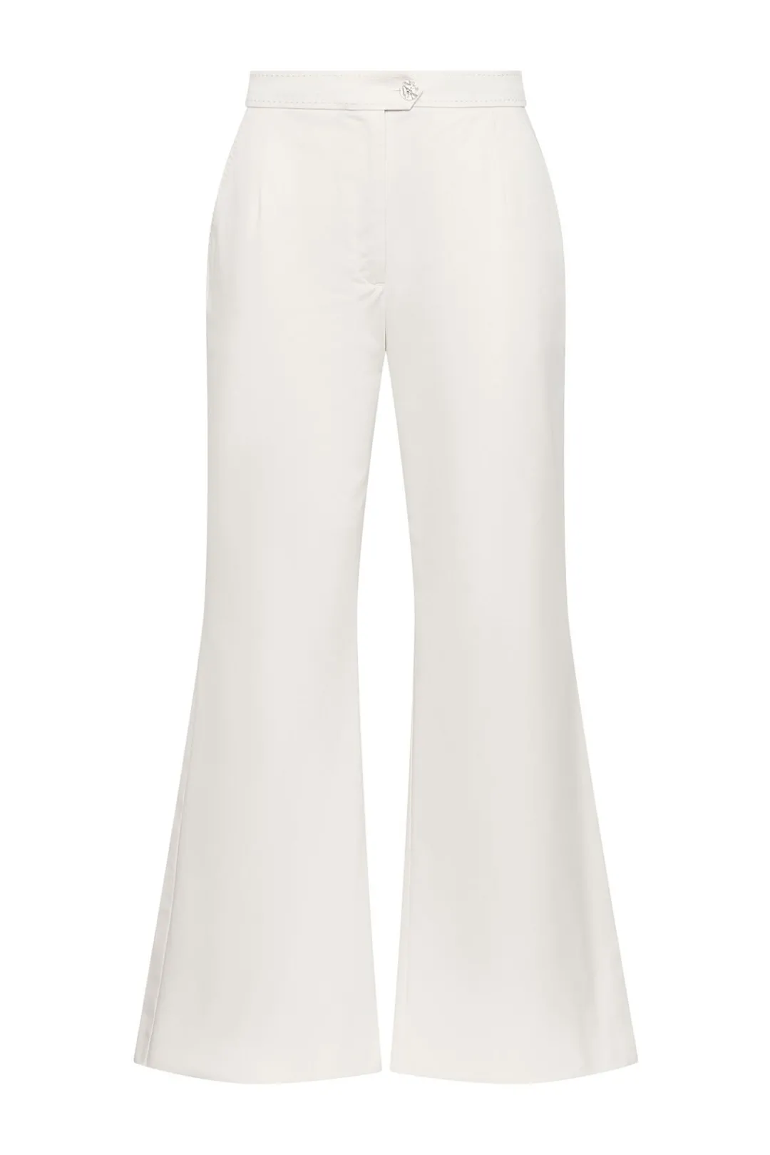Online Maliparmi PANTALÓN SARTORIAL GABARDINE Blanco