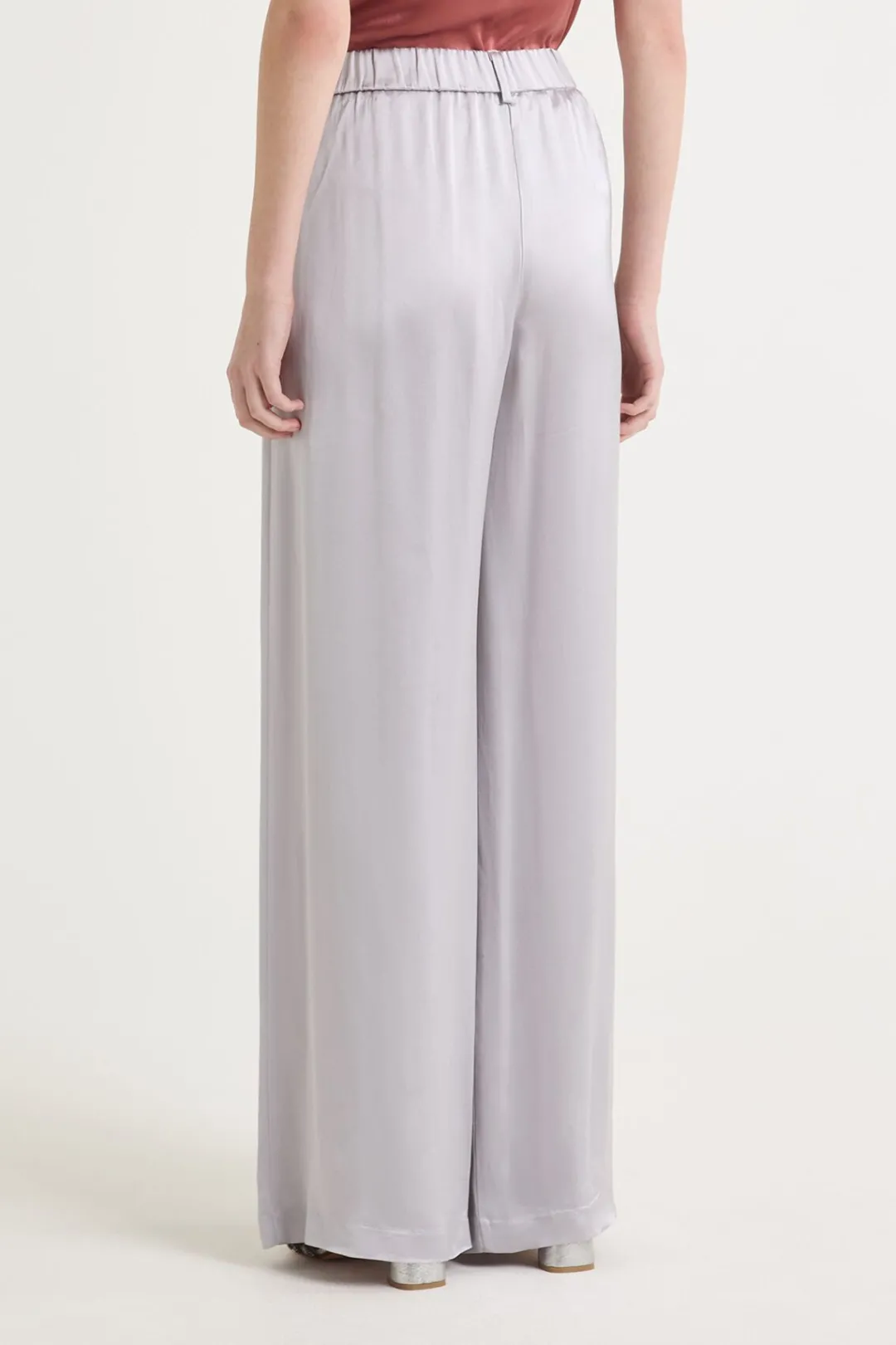 Sale Maliparmi PANTALÓN SHINY CADY Gris