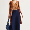 Discount Maliparmi PANTALÓN SOFT JERSEY Azul noche