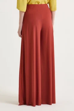 Outlet Maliparmi PANTALÓN SOFT JERSEY Cuero