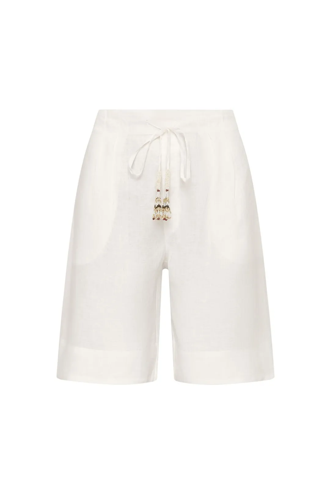 Discount Maliparmi PANTALÓN SUMMER LINEN Blanco