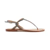 Sale Maliparmi SANDALIAS CUTS & BEADS Plateado