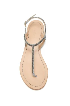 Sale Maliparmi SANDALIAS CUTS & BEADS Plateado